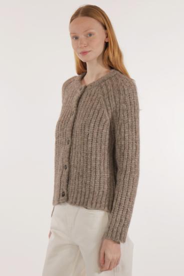 Preview: Cardigan, Strickjacke Ines von Les Racines du Ciel, Alpakawolle